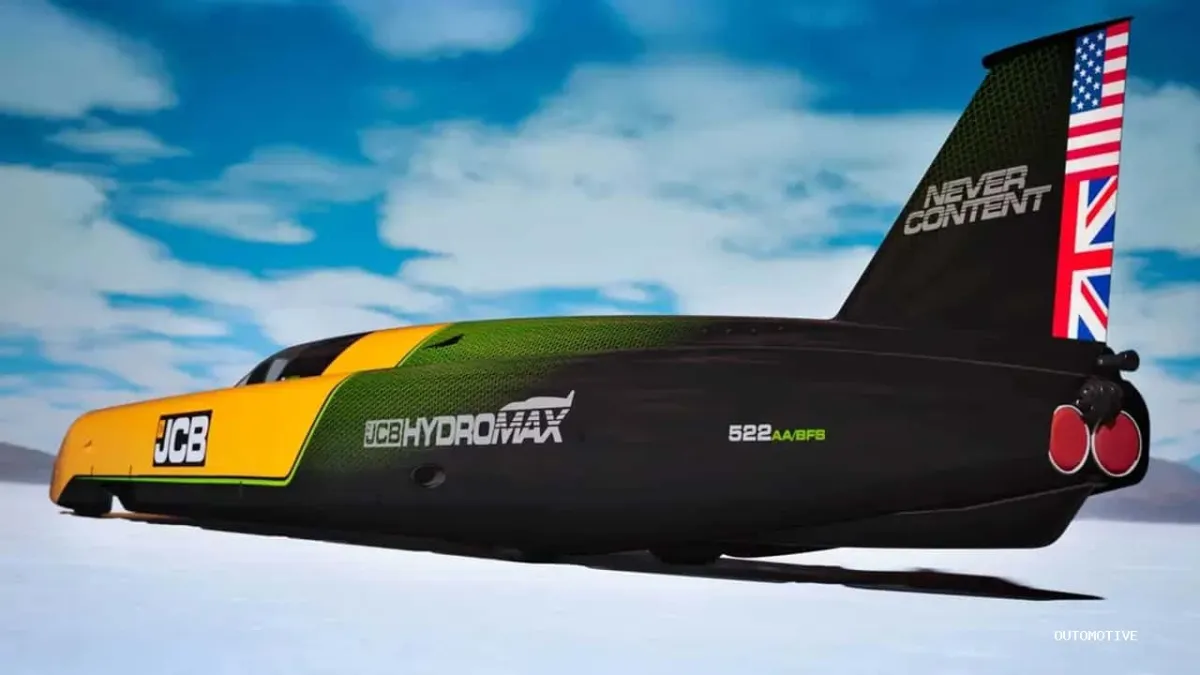 JCB Hydromax Smashes Bonneville Record with Hydrogen Power, Eyes FIA World Title