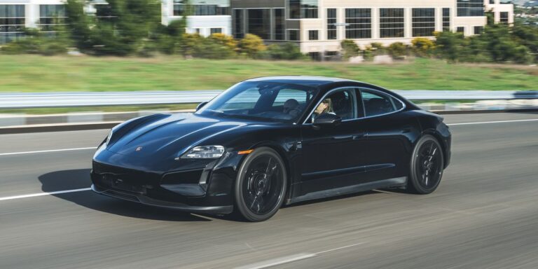 2025 Porsche Taycan Prototype Unveils Extended Range and Faster Charging