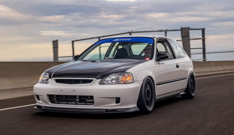 Unveiling the Masterpiece: Transforming a Honda Civic Hatch with Spoon Sports Magic