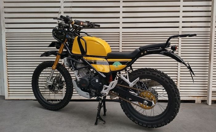 Adventure Elegance: Workshop Rainbow Moto Builder Transforms Honda CB150X into a Royal Enfield Himalayan-Inspired Masterpiece